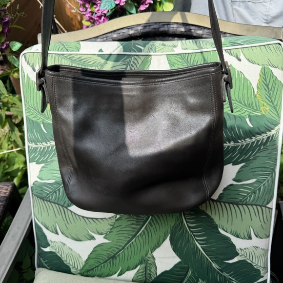 Coach 1999 Vintage 1990's Chelsea Hobo H9D-6003 Gray Crossbody/Shoulder Bag - Picture 4 of 13